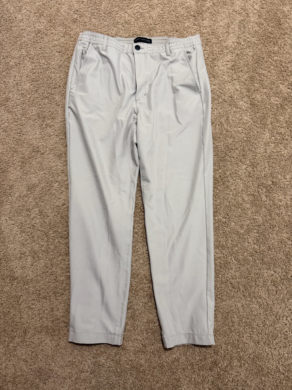 Marc New York Light Gray Golf Pants